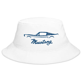 Embroidered Bucket Hat - Classic Mustang