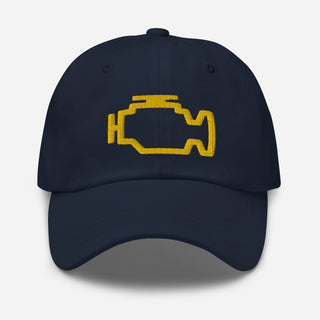 Check Engine Light (MIL) Embroidered Unstructured Dad Hat