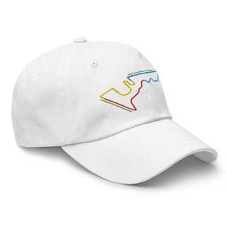 Circuit of the Americas (COTA) Circuit Sectors with DRS Zones F1 Embroidered Dad Hat