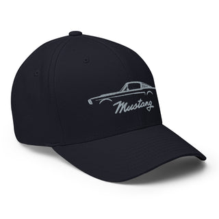 Classic Mustang Embroidered Flexfit Cap