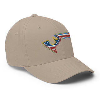 Circuit of the Americas (COTA) Circuit Sectors with DRS Zones and US Flag F1 Embroidered Flexfit Cap