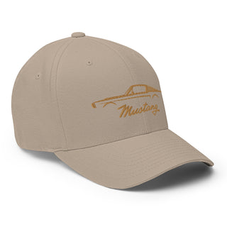 Classic Mustang Embroidered Flexfit Cap