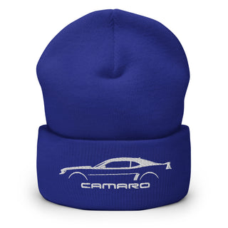 5th Gen Camaro Embroidered Cuffed Beanie