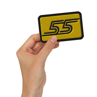 Carlos Sainz 55 (Renault Colors) F1 Embroidered Patch