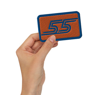 Carlos Sainz 55 (McLaren Colors) F1 Embroidered Patch