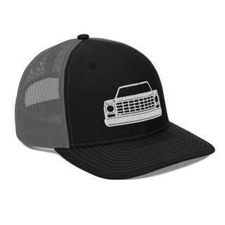 Embroidered Meshback Trucker Cap - Chevy Squarebody Truck