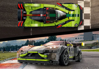 Lego Speed Champions Aston Martin Valkyrie AMR Pro and Aston Martin Vantage GT3 - 76910