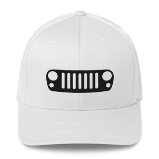 Embroidered Flexfit Cap - Jeep JK Grill