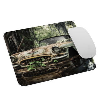Abandoned Classic Car in the Bayou v3 - Mouse pad