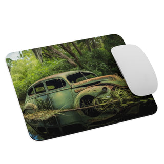 Abandoned Classic Car in the Bayou v7 - Mouse Pad