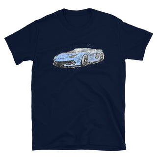 Lamborghini Sketch Short-Sleeve Unisex T-Shirt