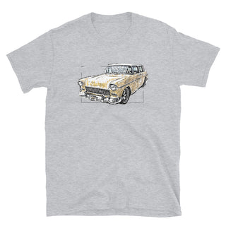 Chevy Nomad Sketch Short-Sleeve Unisex T-Shirt