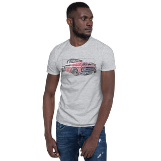 Chevy Flatbed Sketch Short-Sleeve Unisex T-Shirt